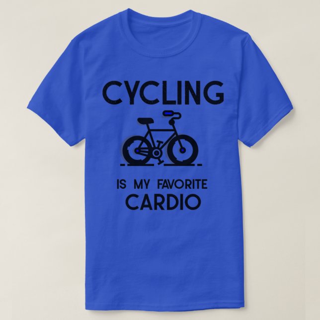 CAMISETA CICLISMO ES MI CARDIO FAVORTIE (Diseño del anverso)