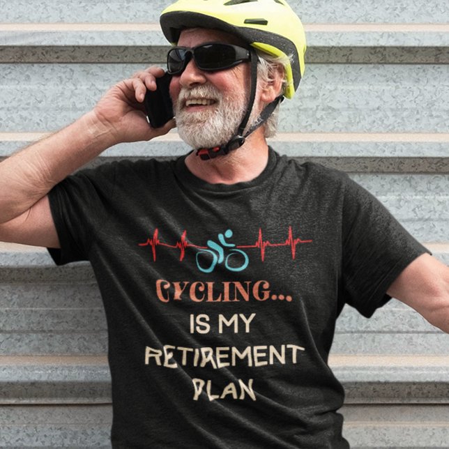 Camiseta Ciclismo es mi plan de jubilación (Subido por el creador)