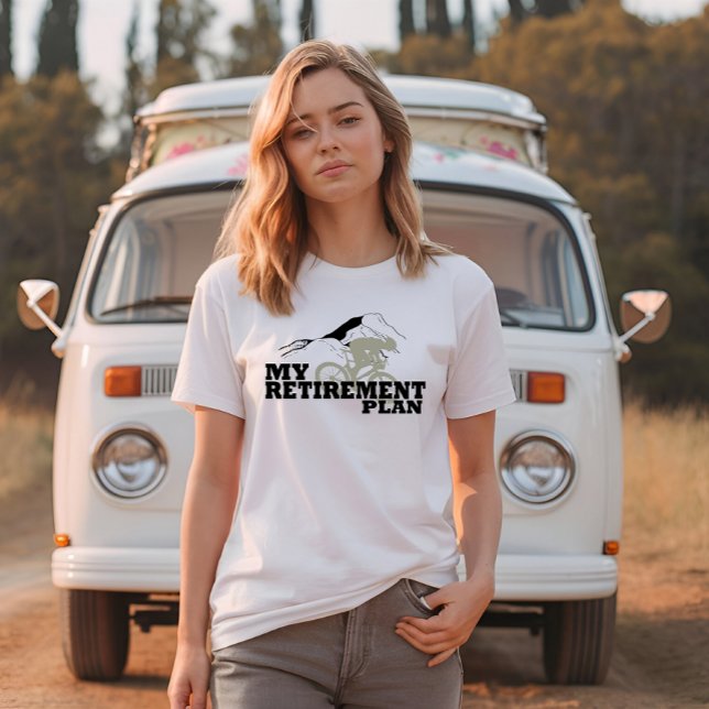 Camiseta Ciclismo es mi plan de retiro (Subido por el creador)