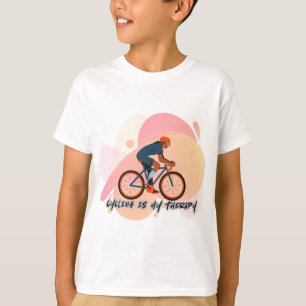 Camiseta Ciclismo es mi terapia - Pasar por tu paz