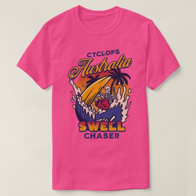 Camiseta Ciclismo Esperance Oeste Australia Big Wave Surfi (Diseño del anverso)