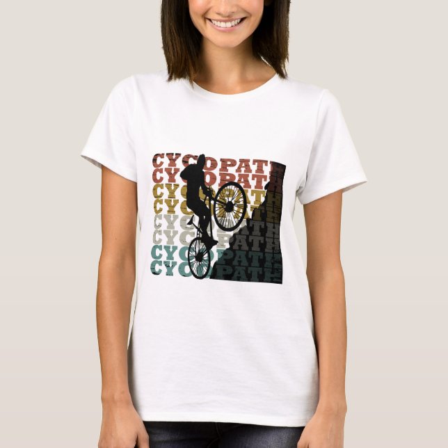Camiseta Ciclismo gracioso (Anverso)
