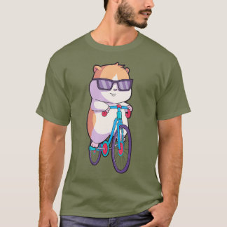 Camiseta Ciclismo Hamster Bicicleta Niños Camisas Bicicleta