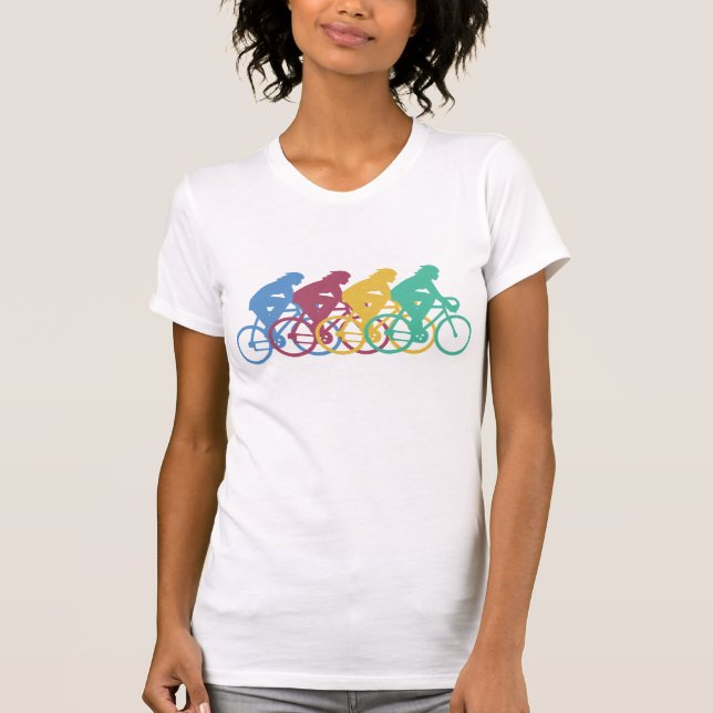 Camiseta Ciclismo (hembra) (Anverso)
