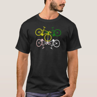 Camiseta Ciclismo Jerseys de Polka-Punto Verde Amarillo