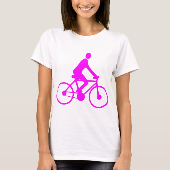 Camiseta Ciclismo - Magenta (Anverso)