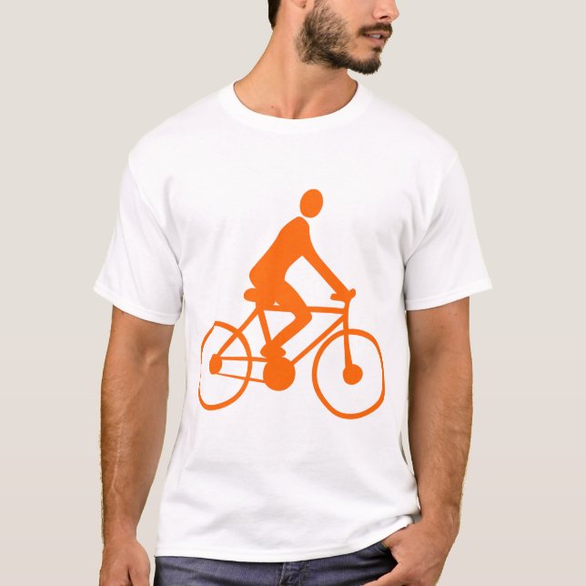Camiseta Ciclismo - Naranja (Anverso)