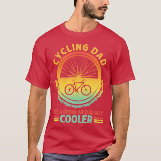 Camiseta Ciclismo Papá Montaña Bicicleta Cumpleaños Padres