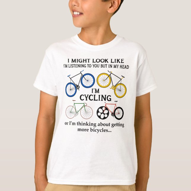 Camiseta Ciclismo Podría Parecer Que Te Escucho (Anverso)