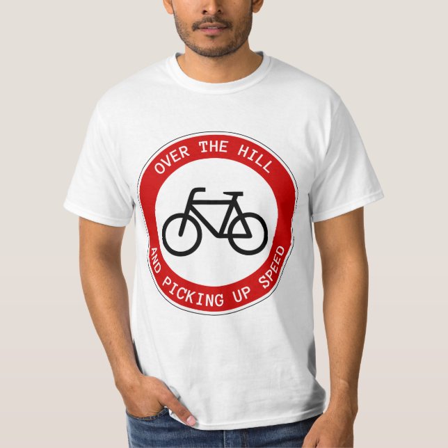 Camiseta Ciclismo por la colina y velocidad de recogida (Anverso)