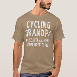 Camiseta Ciclismo Regalos del Día del Padre del Abuelo Masc