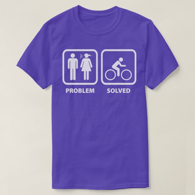 Camiseta Ciclismo resuelto con problemas (Diseño del anverso)