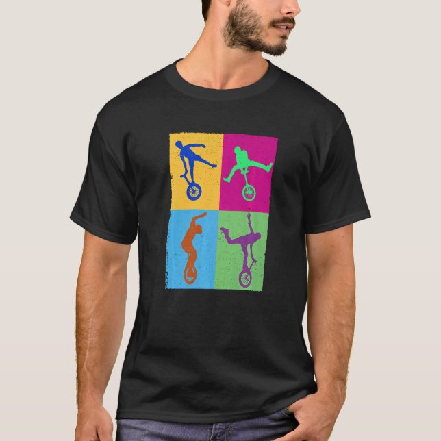 Camiseta Ciclista Ciclista, Unicíclista Y Monociclo Unicuni (Anverso)