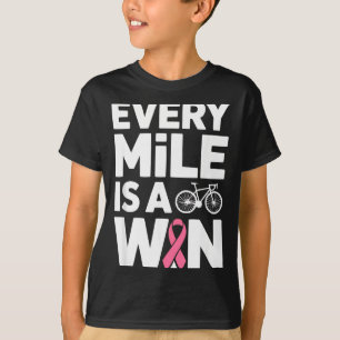 Camiseta Ciclista concienciación cáncer de mama en biciclet