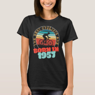 Camiseta Ciclista de 65 años nacido en 1957, ciudad de 65 a
