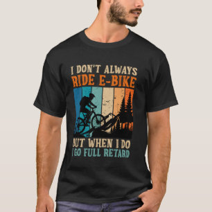 Camiseta Ciclista de bicicleta eléctrica NO SIEMPRE MONTO E