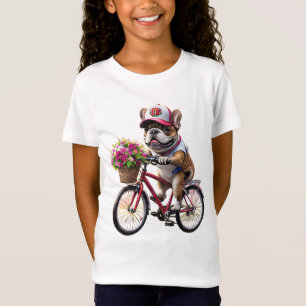 Camiseta Ciclista de Bulldog Francés