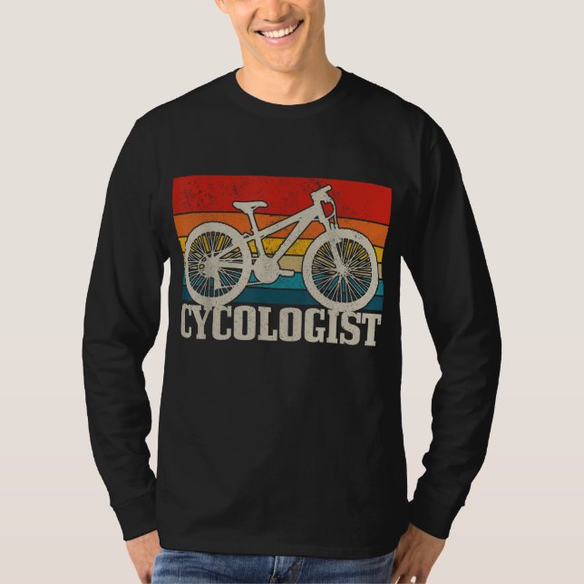Camiseta Ciclista de ciclismo de montaña MTB Funny (Anverso)