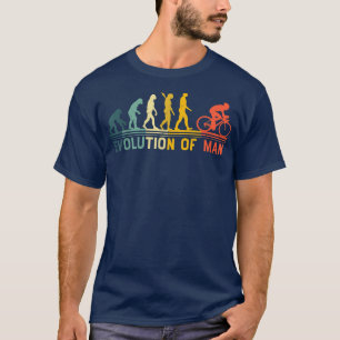 Camiseta Ciclista de ciclismo de vintage Divertido hombre d