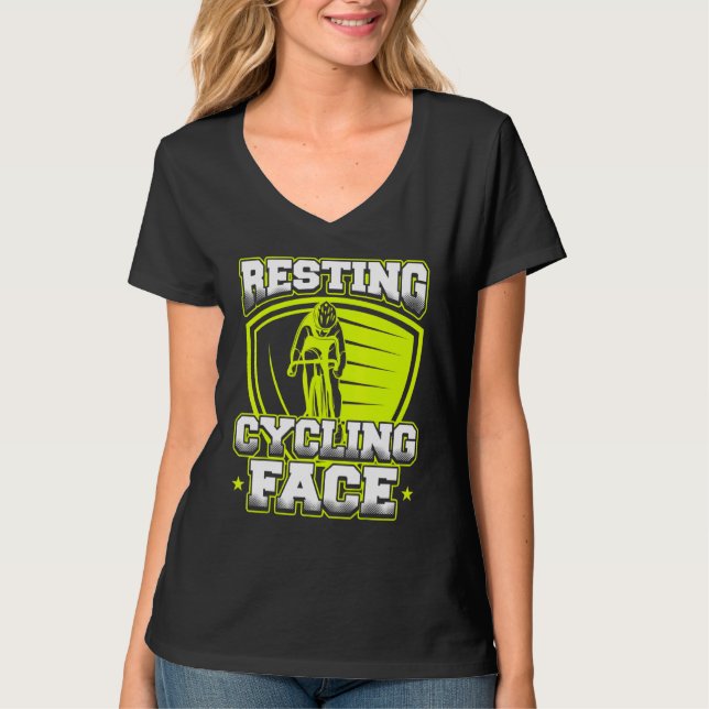 Camiseta Ciclista de ciclismo en marcha (Anverso)