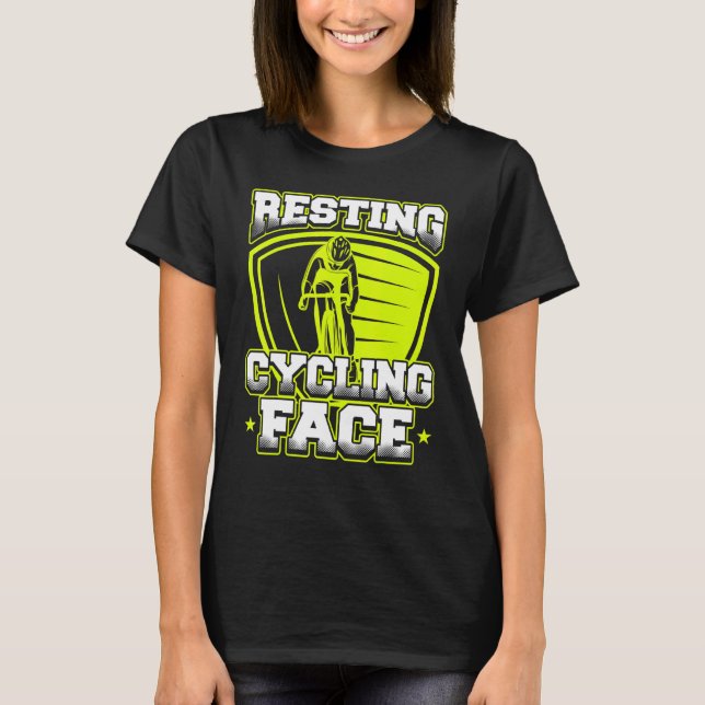 Camiseta Ciclista de ciclismo en marcha (Anverso)
