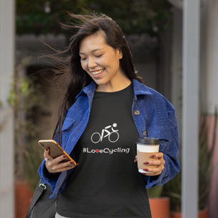 Camiseta Ciclista de eslóganes de amor