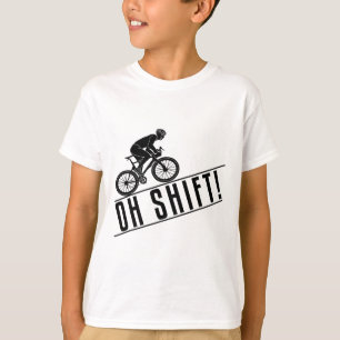 Camiseta Ciclista de montaña divertido en bicicleta