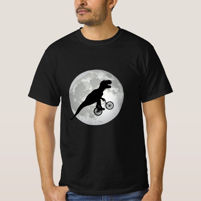 CAMISETA CICLISTA DE VOLANTE T-REX (Anverso)