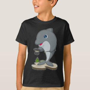 Camiseta Ciclista del asistente para delfines