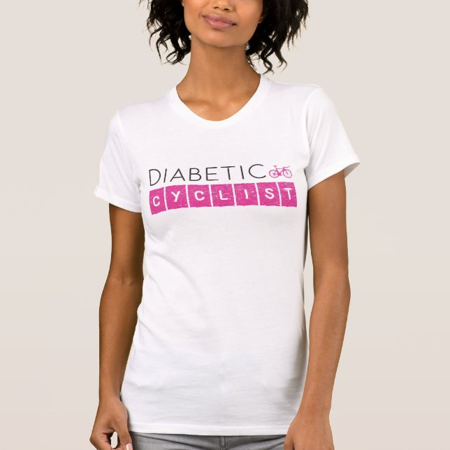 Camiseta Ciclista diabético (Anverso)