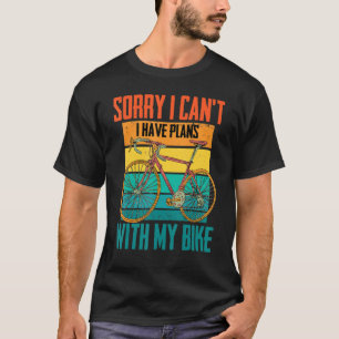 Camiseta Ciclista Lo siento No Puedo... Tengo Planes Con Mi