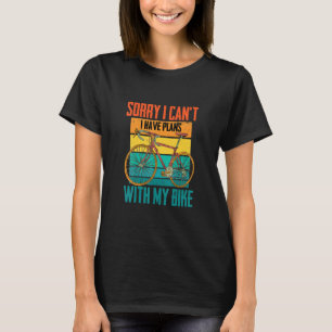 Camiseta Ciclista Lo siento No Puedo... Tengo Planes Con Mi
