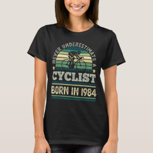 Camiseta Ciclista nacido en 1984 Bicicleta de los 40 Años