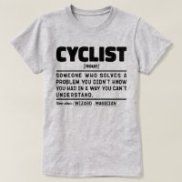 Ciclista Noun Funny Cycling Lover Sarcastic
