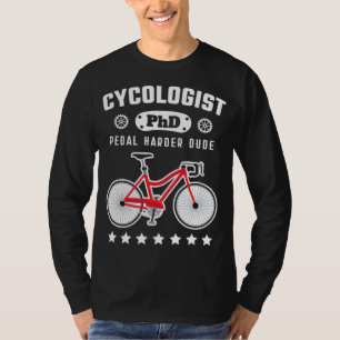 Camiseta Ciclista PhD Funny Cyclist Road Bicicleta Biciclet