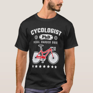Camiseta Ciclista Phd Funny Cyclist Road Bicicleta Gif