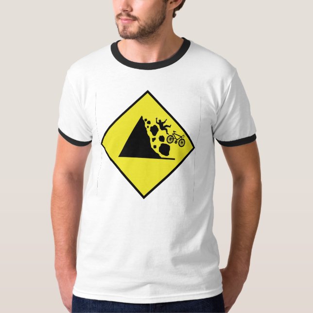 Camiseta Ciclista que cae (Anverso)