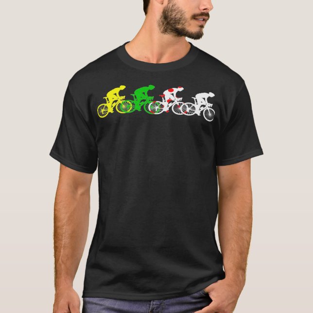 Camiseta ciclista tour de Francia (Anverso)