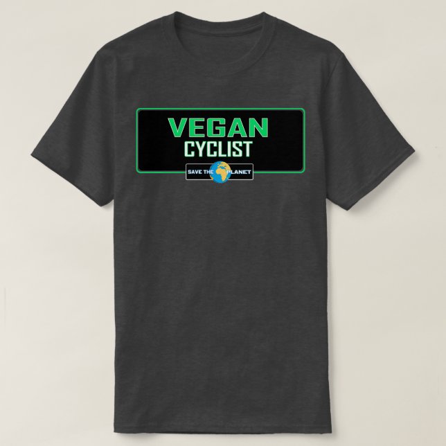 Camiseta Ciclista vegan (Diseño del anverso)
