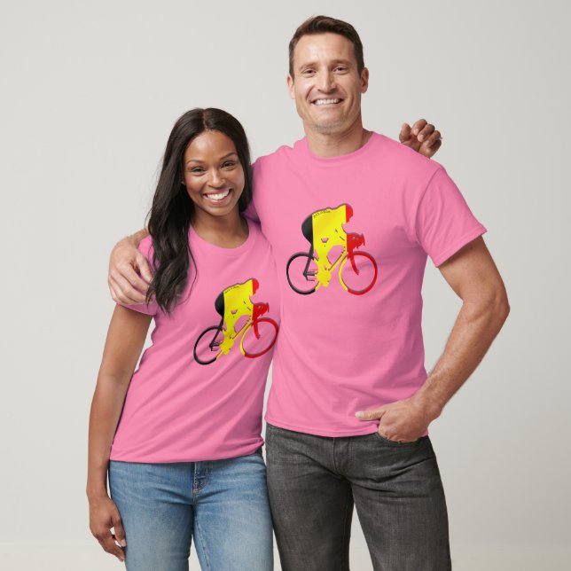 Camiseta Ciclistas belgas de Bicyle Gear (Unisexo)