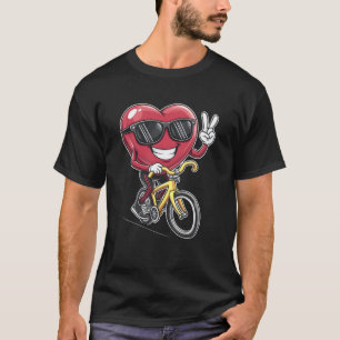 Camiseta Ciclistas de ciclismo de corazón de Guay Aman a lo