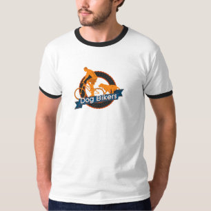 Camiseta ciclistas de perros