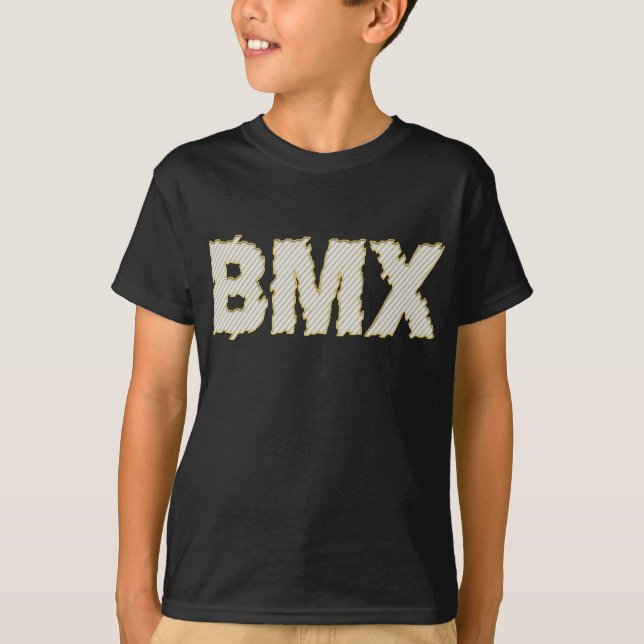 Camiseta Ciclo Biking de la bicicleta de BMX (Anverso)