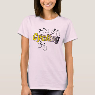 Camiseta Ciclo con la bicicleta