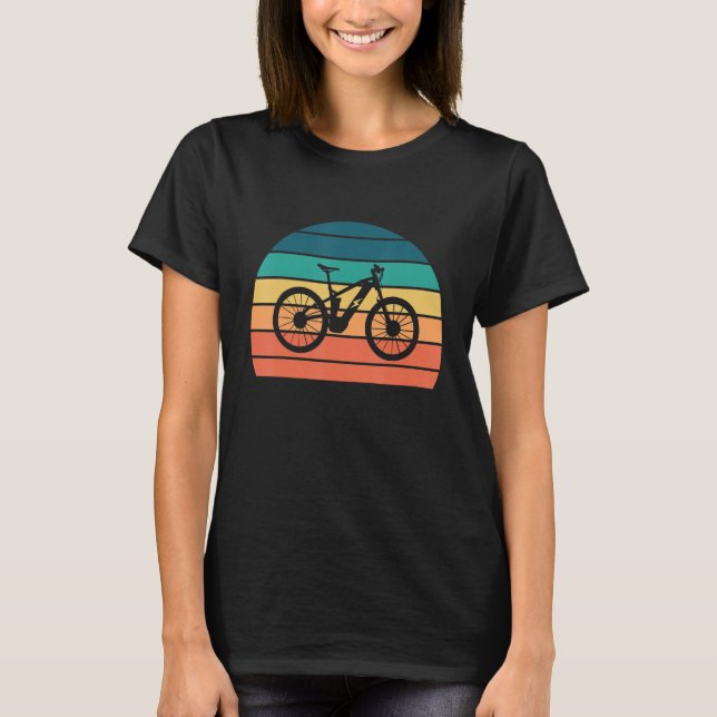 Camiseta Ciclo de ciclismo E de bicicleta de bicicleta de b (Anverso)