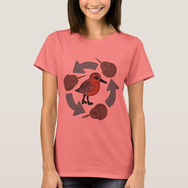 Camiseta Ciclo de Knot de cangrejo (Anverso)