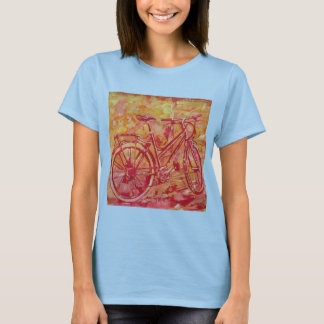 Camiseta Ciclo de rojo, amarillo y tuerto