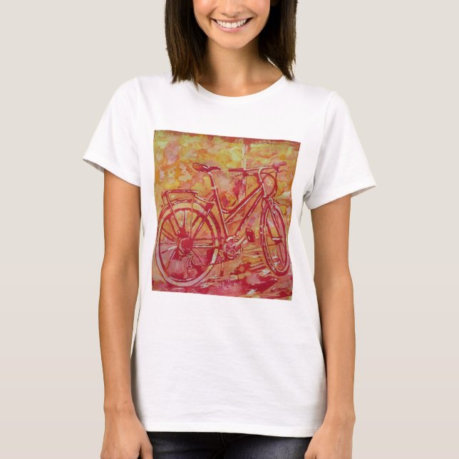 Camiseta Ciclo de rojo, amarillo y tuerto (Anverso)