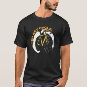 Camiseta Ciclo de sueño de alimentación MTB BMX Bicicleta C