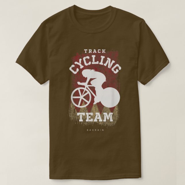 Camiseta Ciclo de velocidad de ciclismo de carretera en Bah (Diseño del anverso)